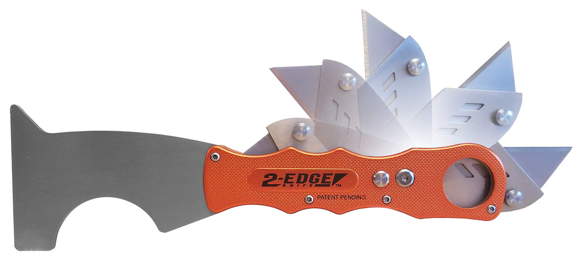 Foldable Utility Putty Knife with Aluminum Handle and Safety Lock T772832