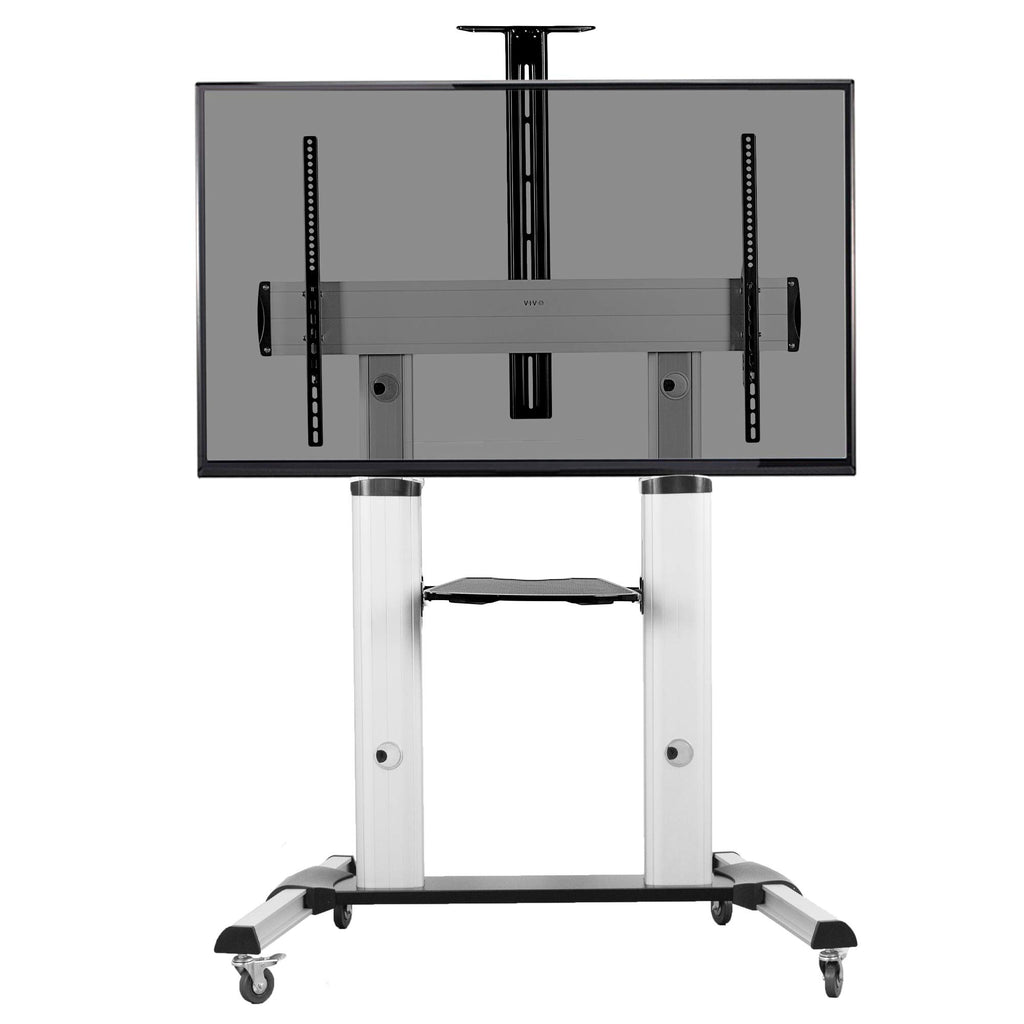 Adjustable Rolling Mobile TV Stand E51350
