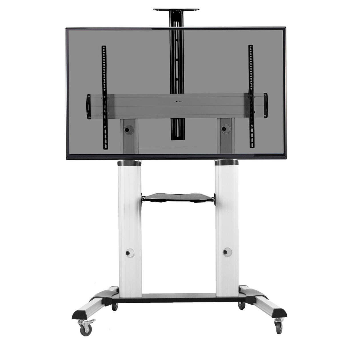 Adjustable Rolling Mobile TV Stand E51350