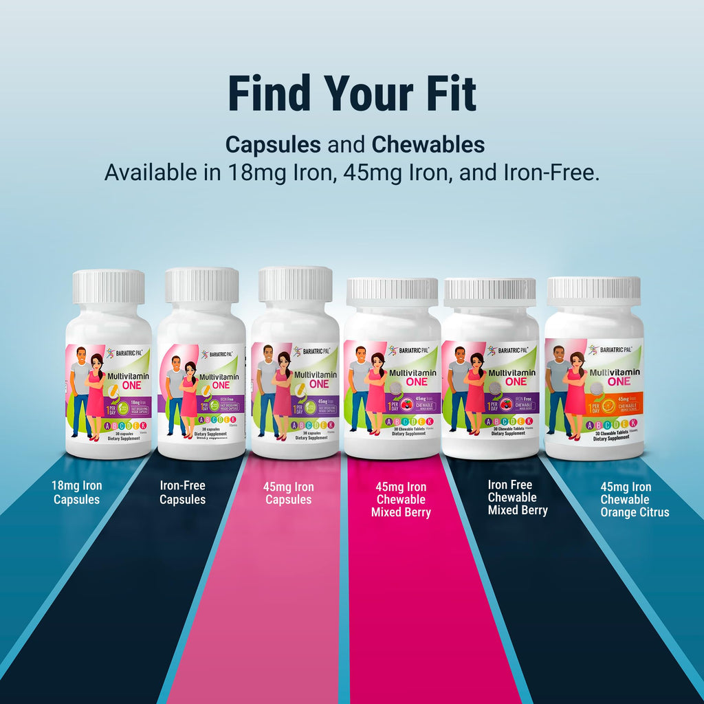 Bariatric Multivitamin 45mg Iron 30 Ct I687