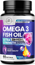2400mg Omega 3 Fish Oil Softgels X27751