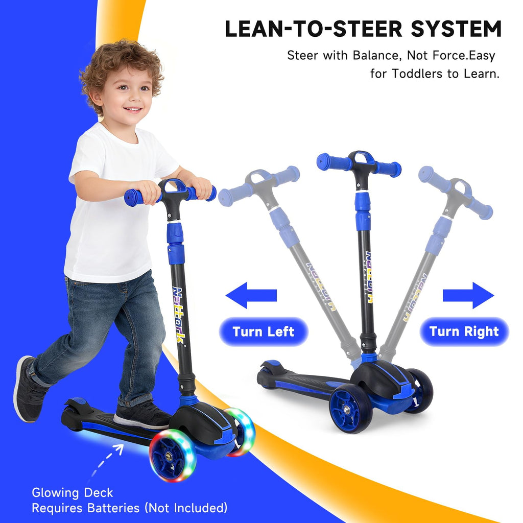 Kids 3-Wheel Foldable Kick Scooter R69694