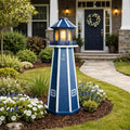 Navy 4ft Solar Lighthouse K130687