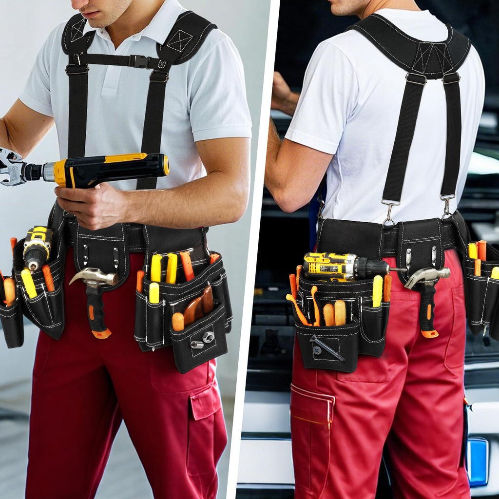 Tool Belt with Suspenders B640361