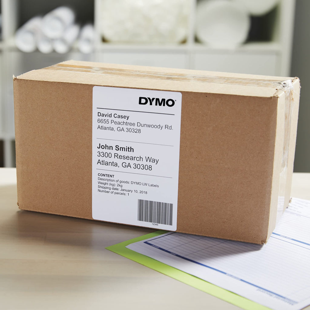 Extra-Large White Shipping Labels, 1 Roll of 220 Z97322