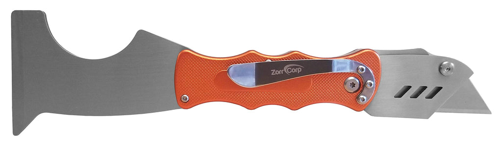 Foldable Utility Putty Knife with Aluminum Handle and Safety Lock T772832