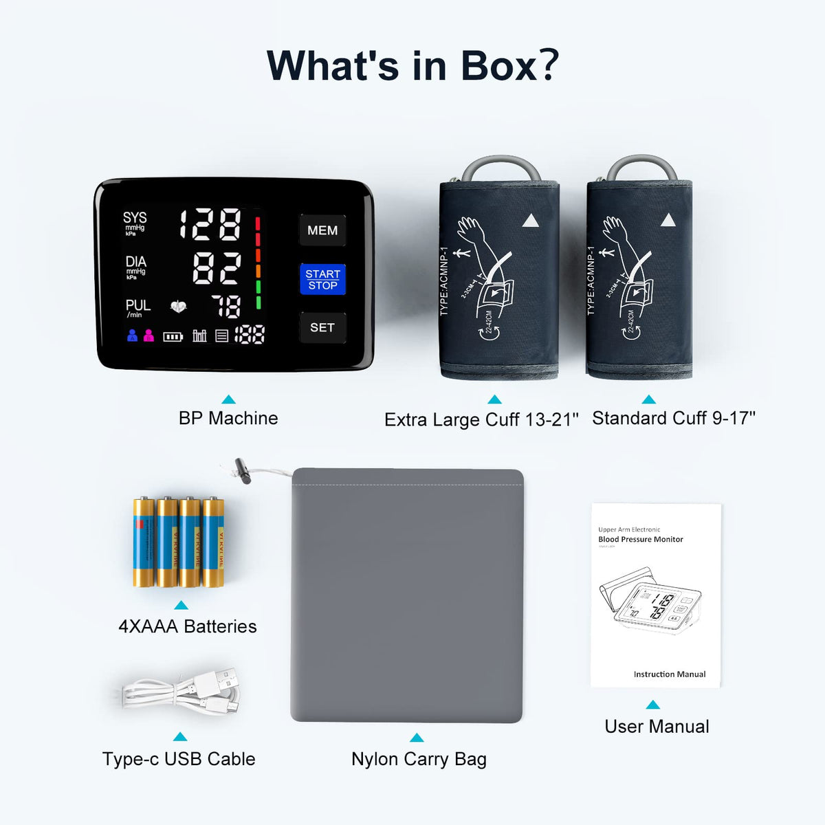 Extra Large Blood Pressure Monitor Cuff Z940