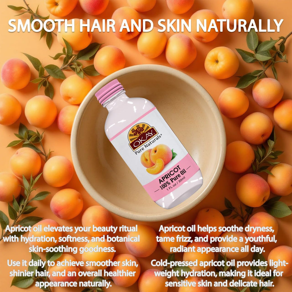 100% Pure Apricot Oil 1 oz F133321