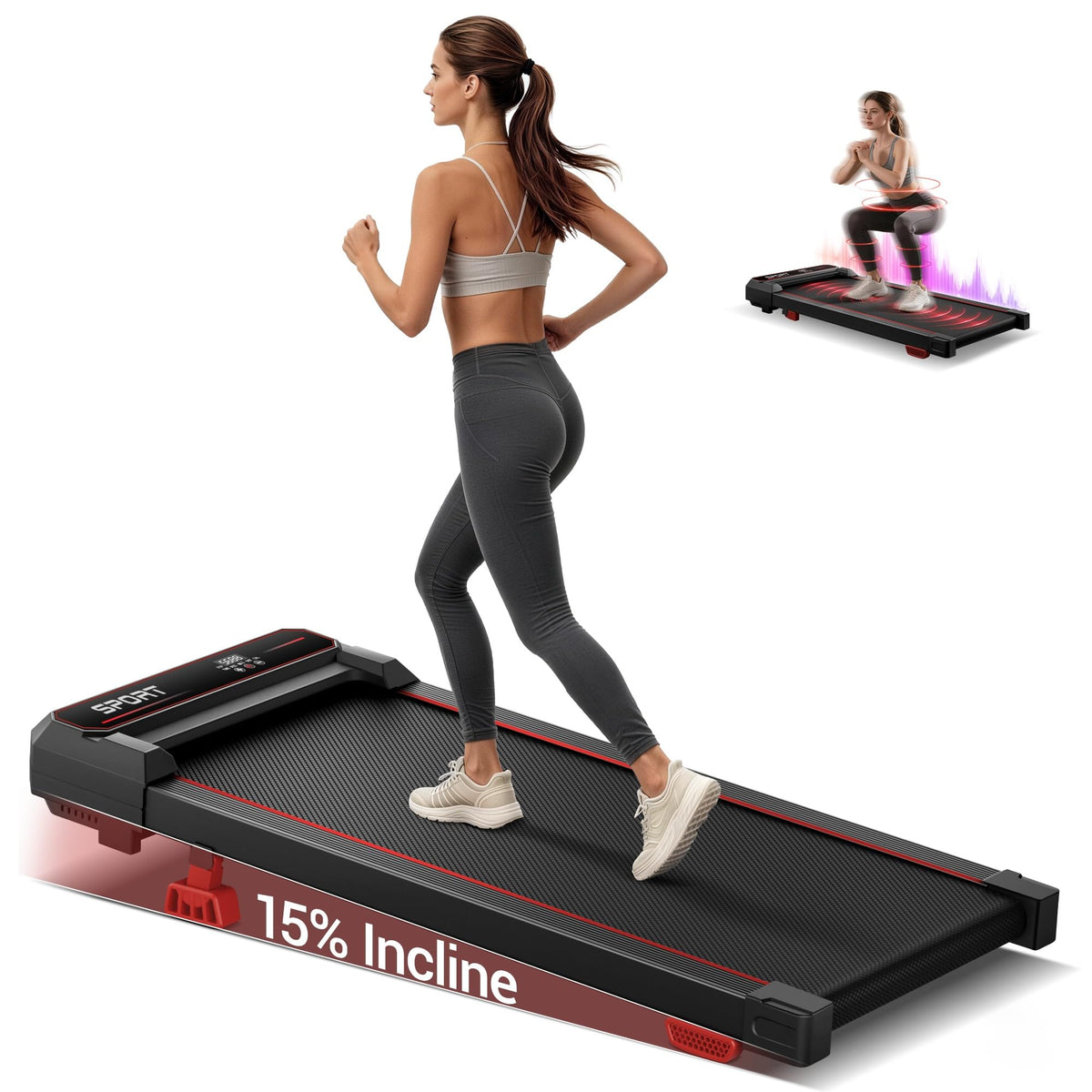 15% Incline Treadmill U300