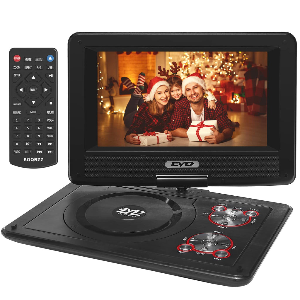 11.5" Portable DVD Player with 9.5" Swivel Screen C126