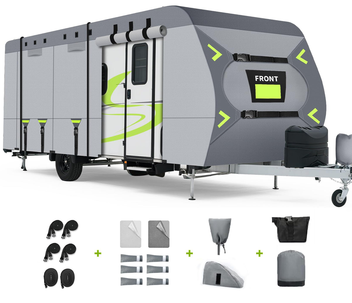 Heavy Duty 9 Layers RV Cover 14-16ft V817