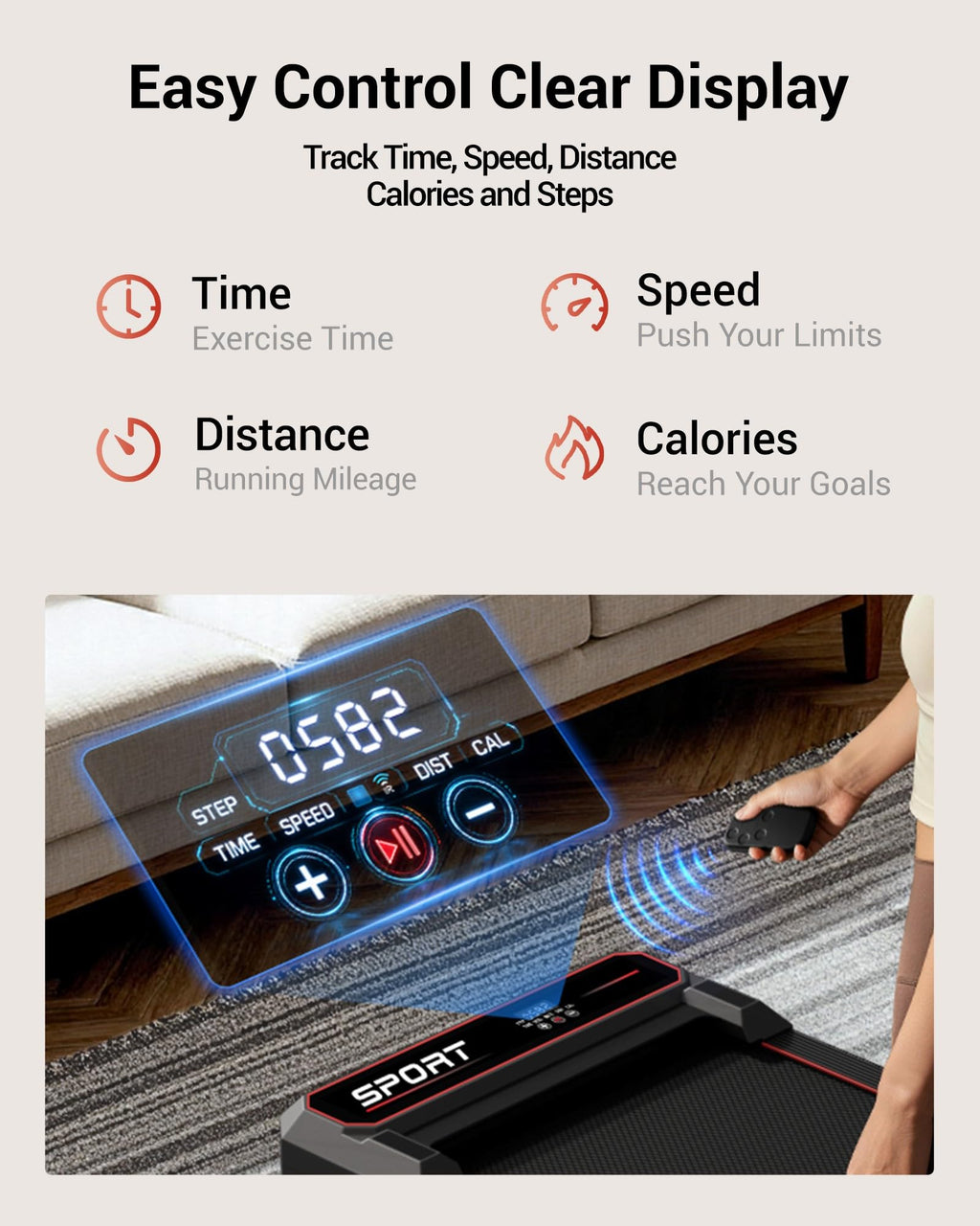 15% Incline Treadmill U300