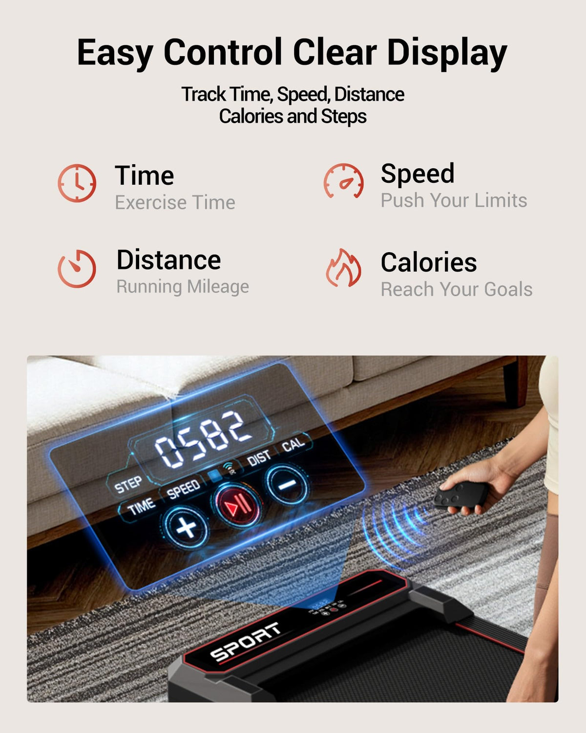 15% Incline Treadmill U300
