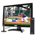 14” Portable LCD TV Monitor 1080P Rechargeable Battery Operated with Remote Control K24261