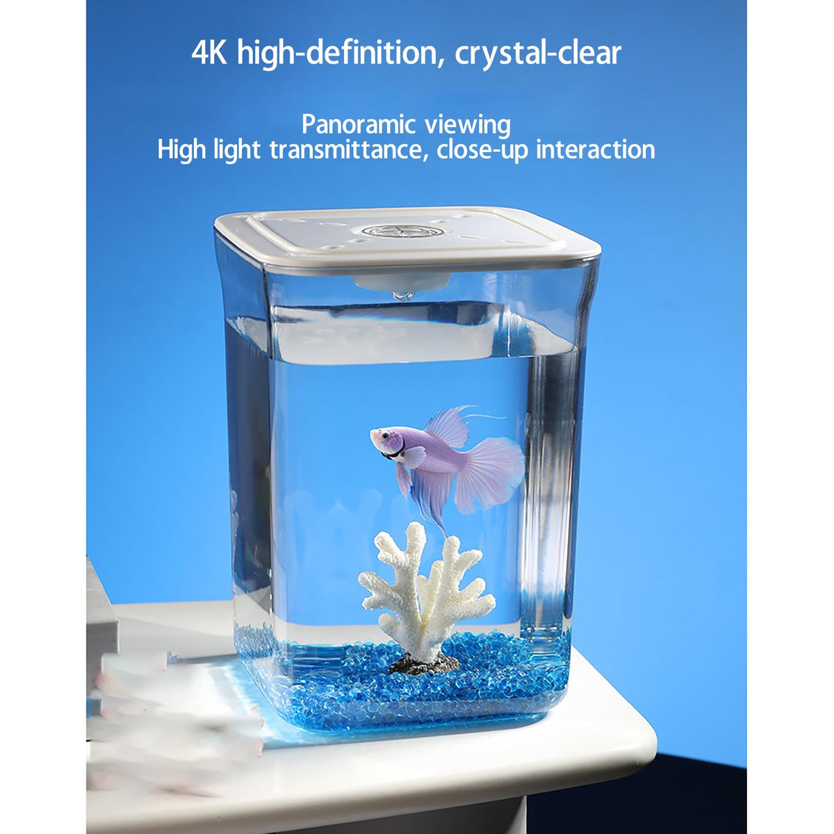 Micro Cube Fish Tank Starter Kit with LED Lighting S89157