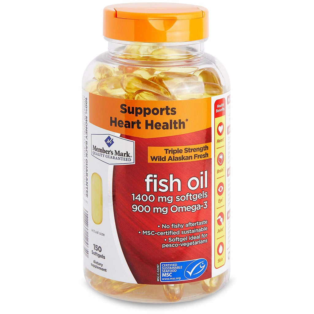 Omega 3 Fish Oil 1400 mg 150 Softgels A99444