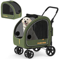 3-in-1 Large Dog Stroller with Detachable Carrier X3084