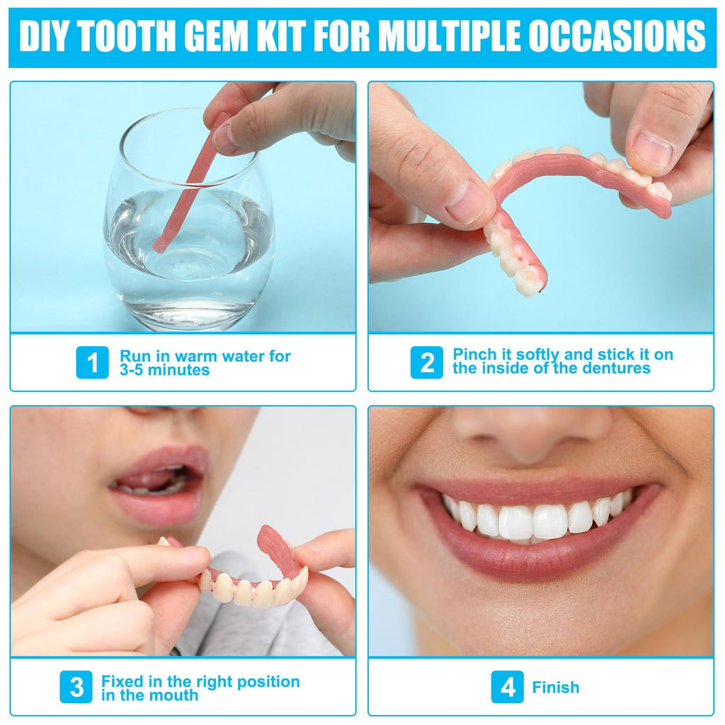 16 Pcs Dentures DIY Repair Kit R903008