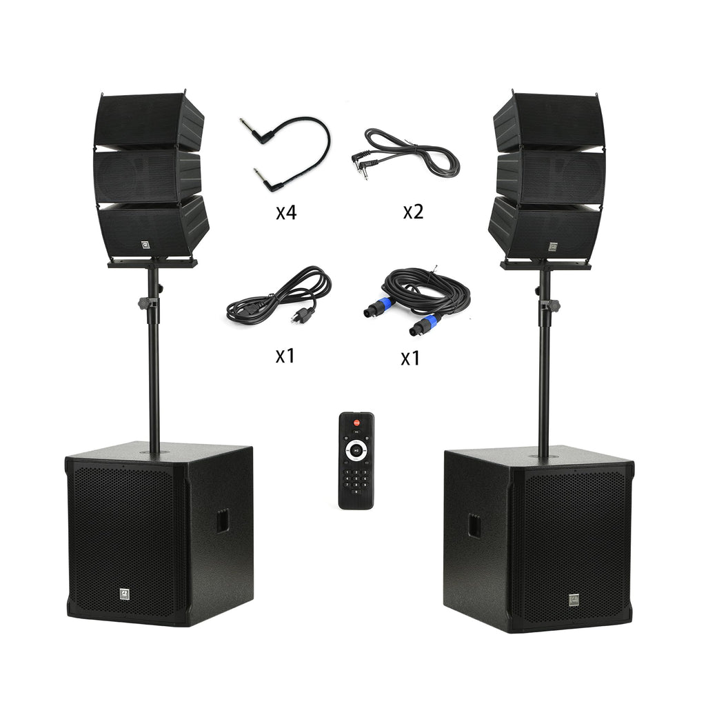 8000W Active Line Array PA System S23337
