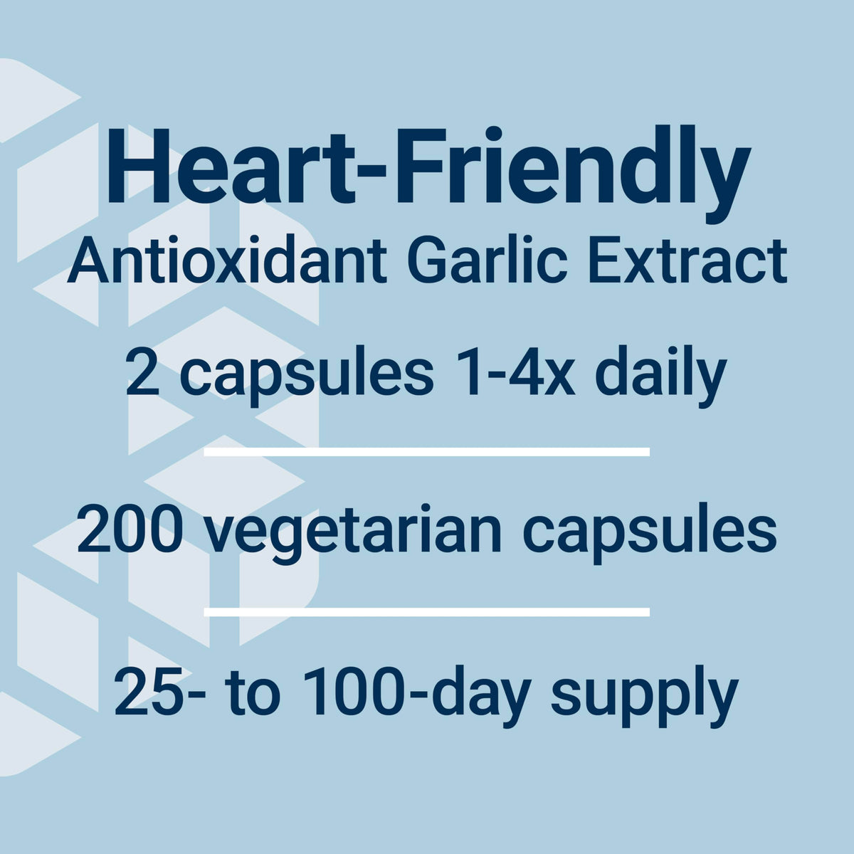 Garlic 200 Capsules H615