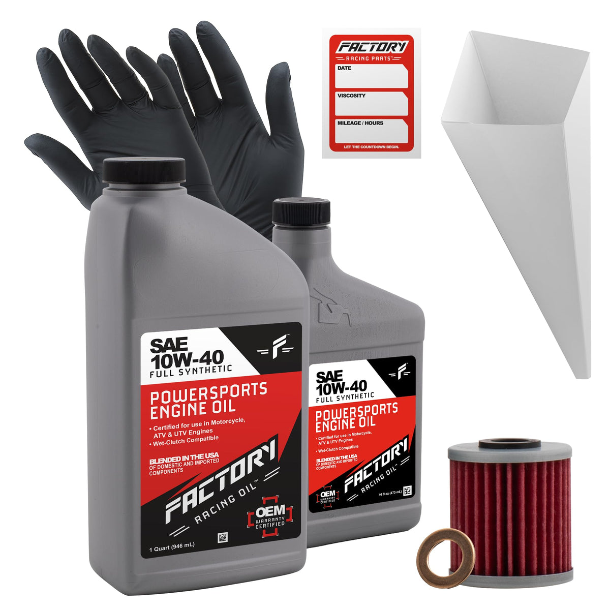 Oil Change Kit compatible with Suzuki RMX450Z, RM-Z450 S314