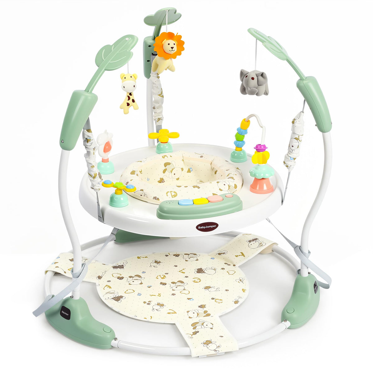 Green 3-in-1 Baby Jumper Activity Center D755973
