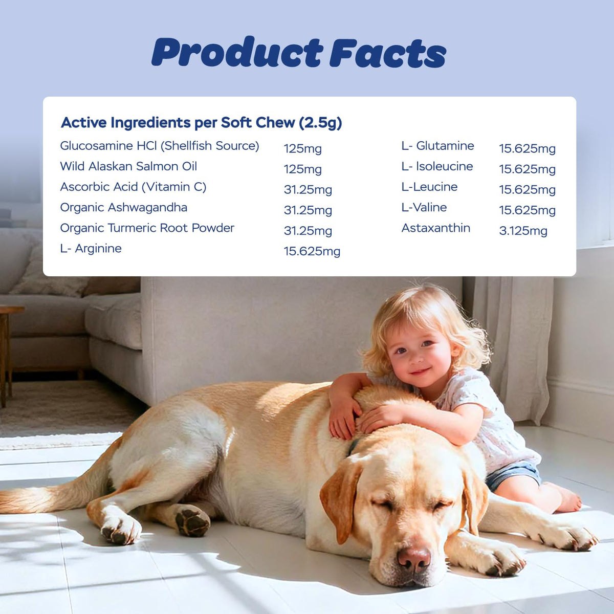 High Protein Muscle Support Soft Chews for Dogs, 120 Count H321185