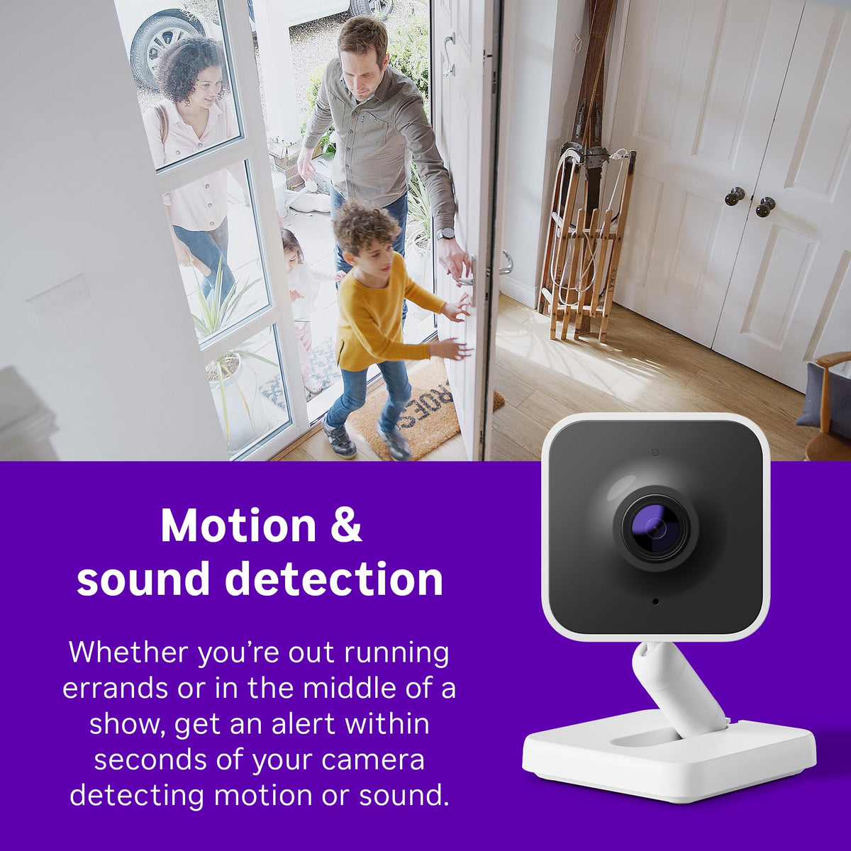 4K Streaming Stick + Indoor Security Camera 1-Pack R817393