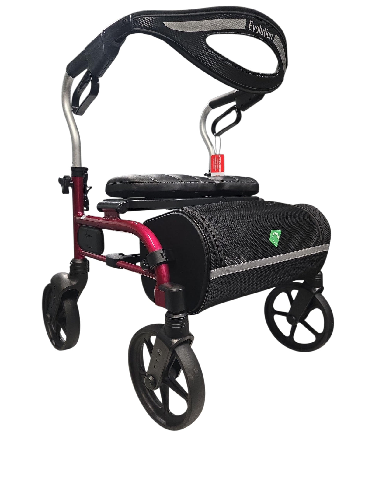 Lightweight Walker Rollator with Seat, Wheels, Brakes R645869