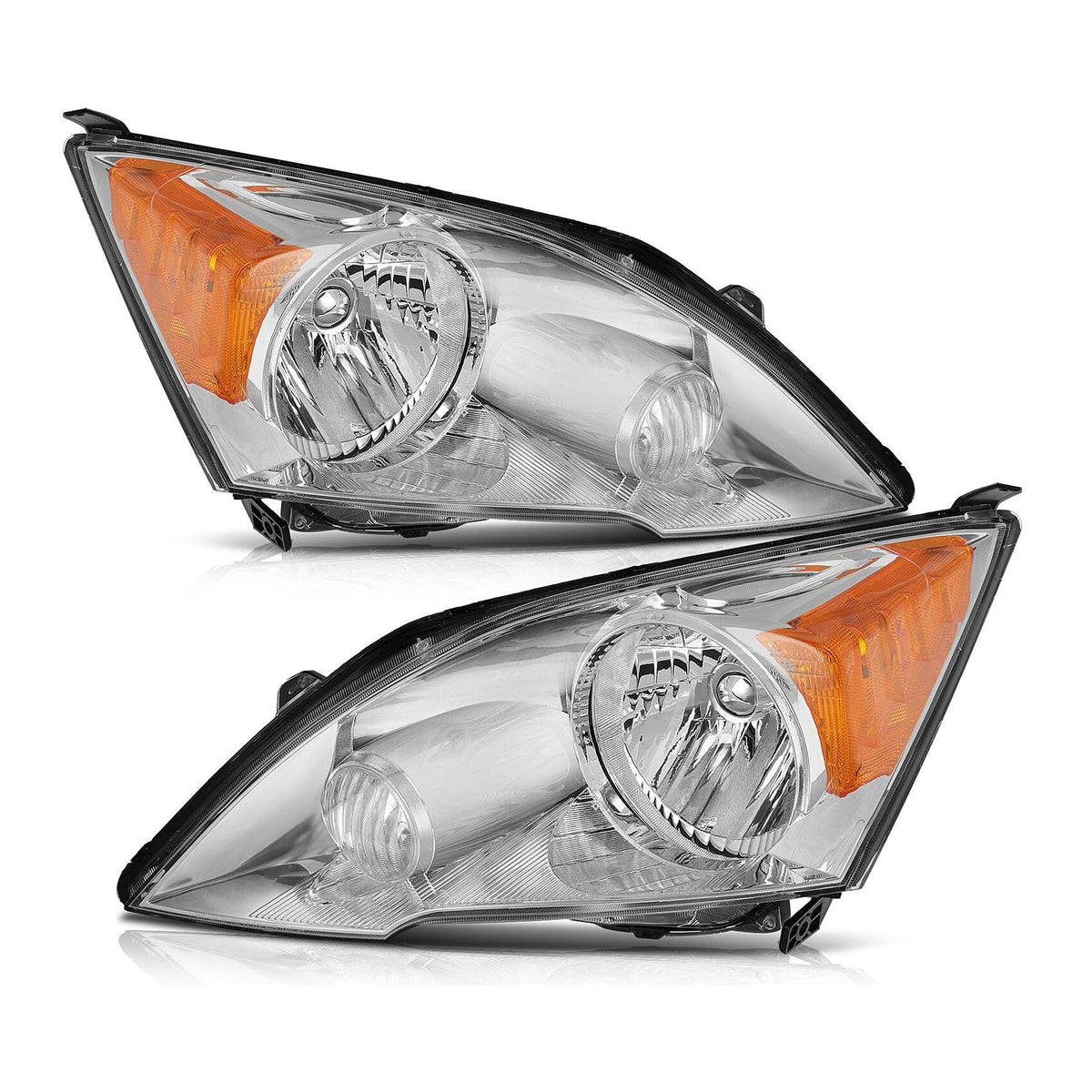 Headlight Left Right Chrome Housing R80599