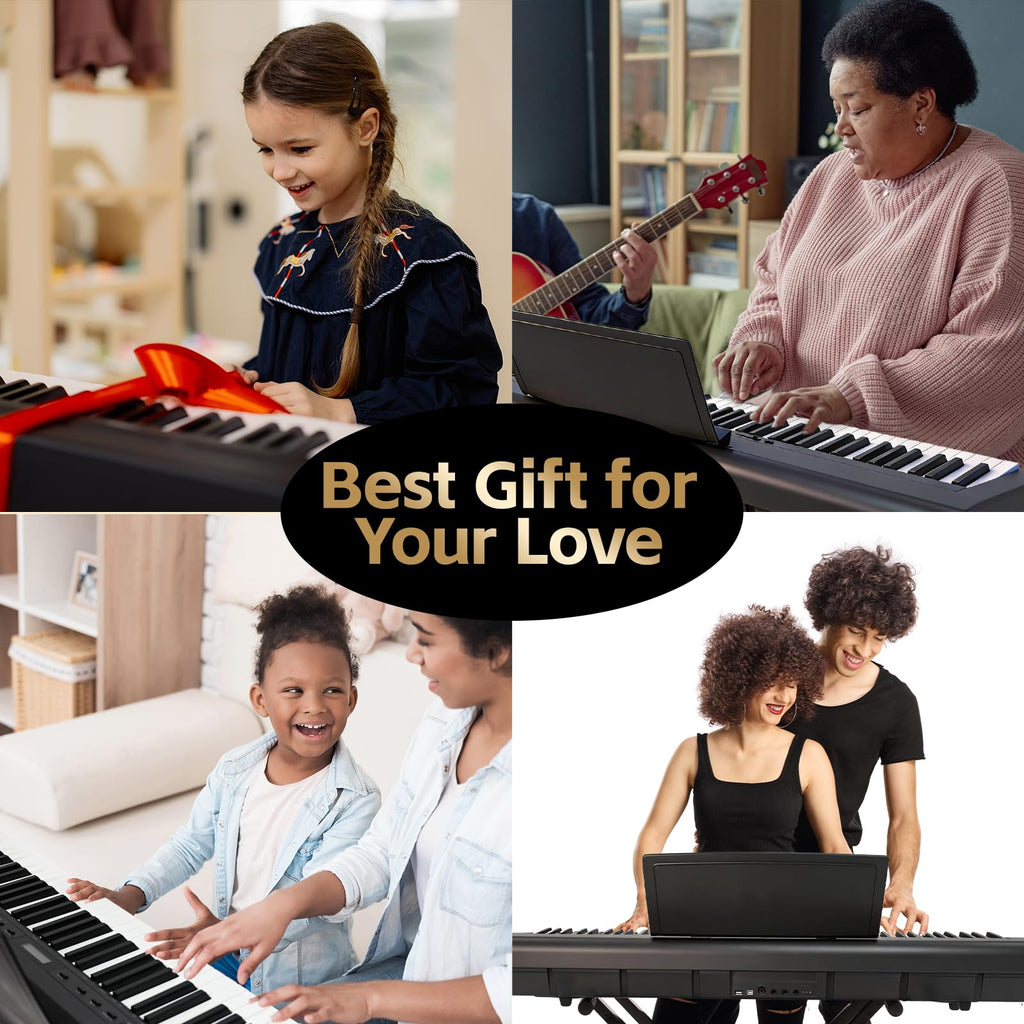 88 Key Weighted Digital Piano with Graded Hammer Action W126