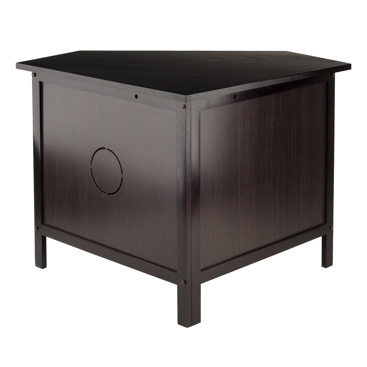 Espresso Corner TV Stand A298