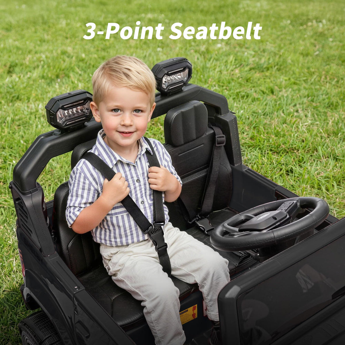 24V 2-Seater Ride on Toy Car J59908