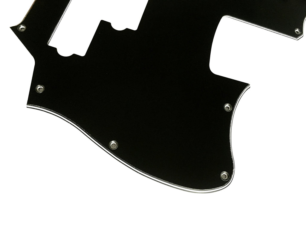 Custom Guitar Pickguard 3 Ply Black X779