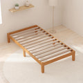 Solid Wood Twin Bed Frame with Under Bed Storage R219