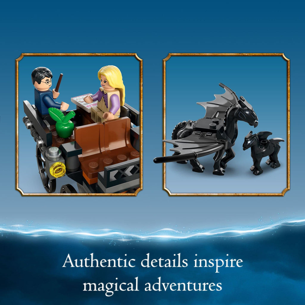 Building Toy Set with 2 Winged Horse Figures and Minifigure H87310