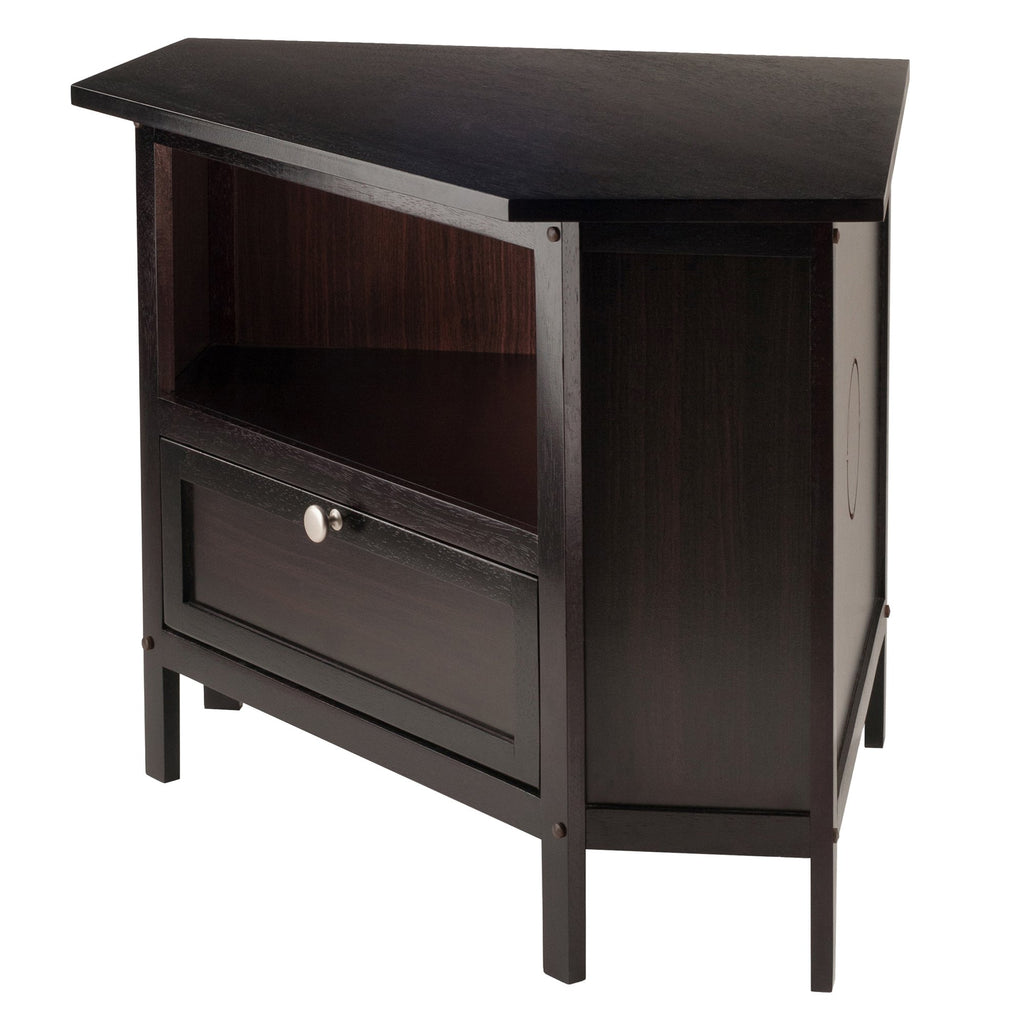 Espresso Corner TV Stand A298
