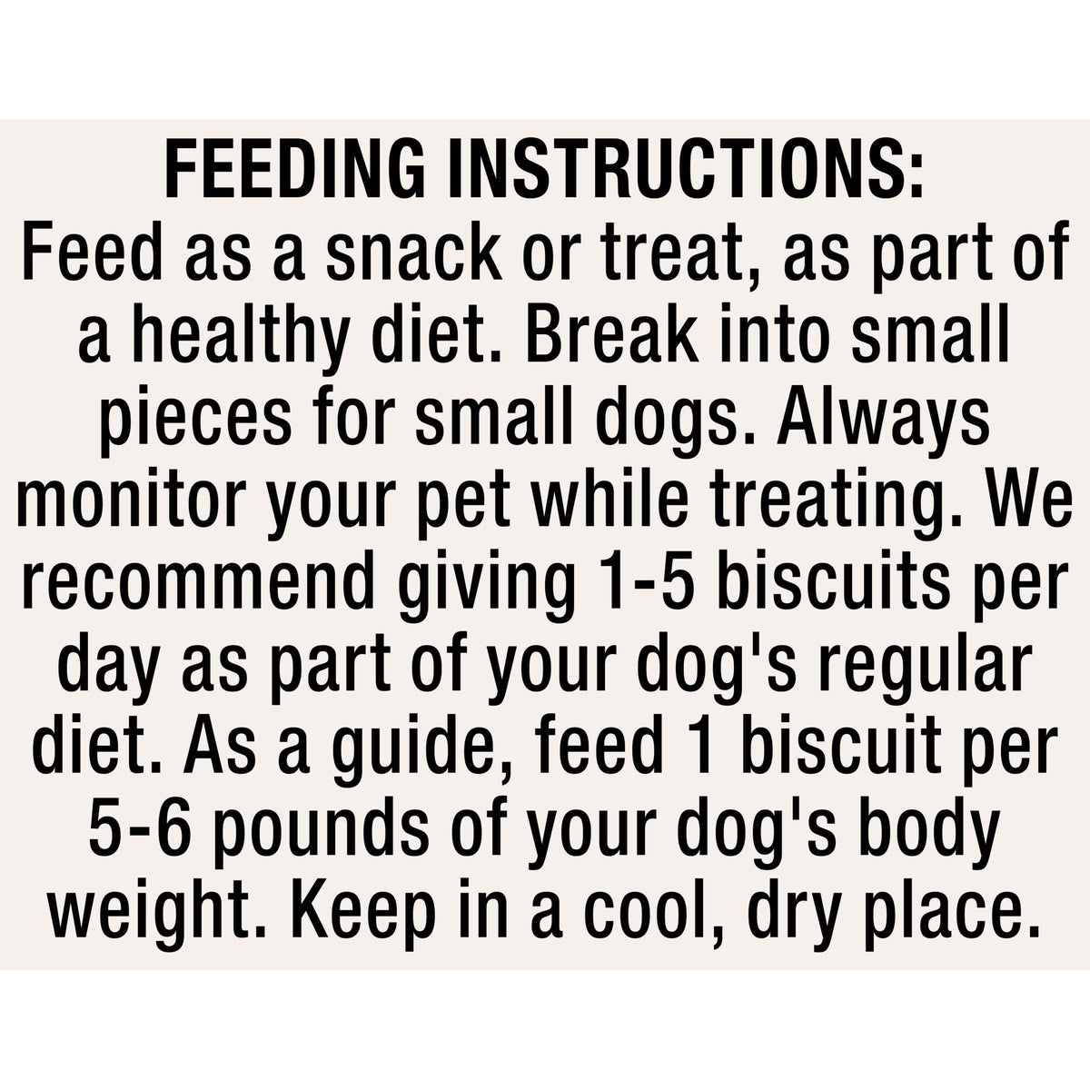 Artificially Flavored Biscuits Small Dog Treats 8 oz Bag Pack of 6 Z305137