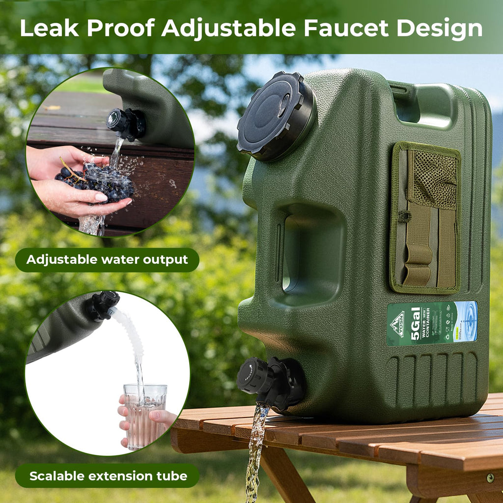 5 Gallon BPA Free Water Jug with Spigot G838