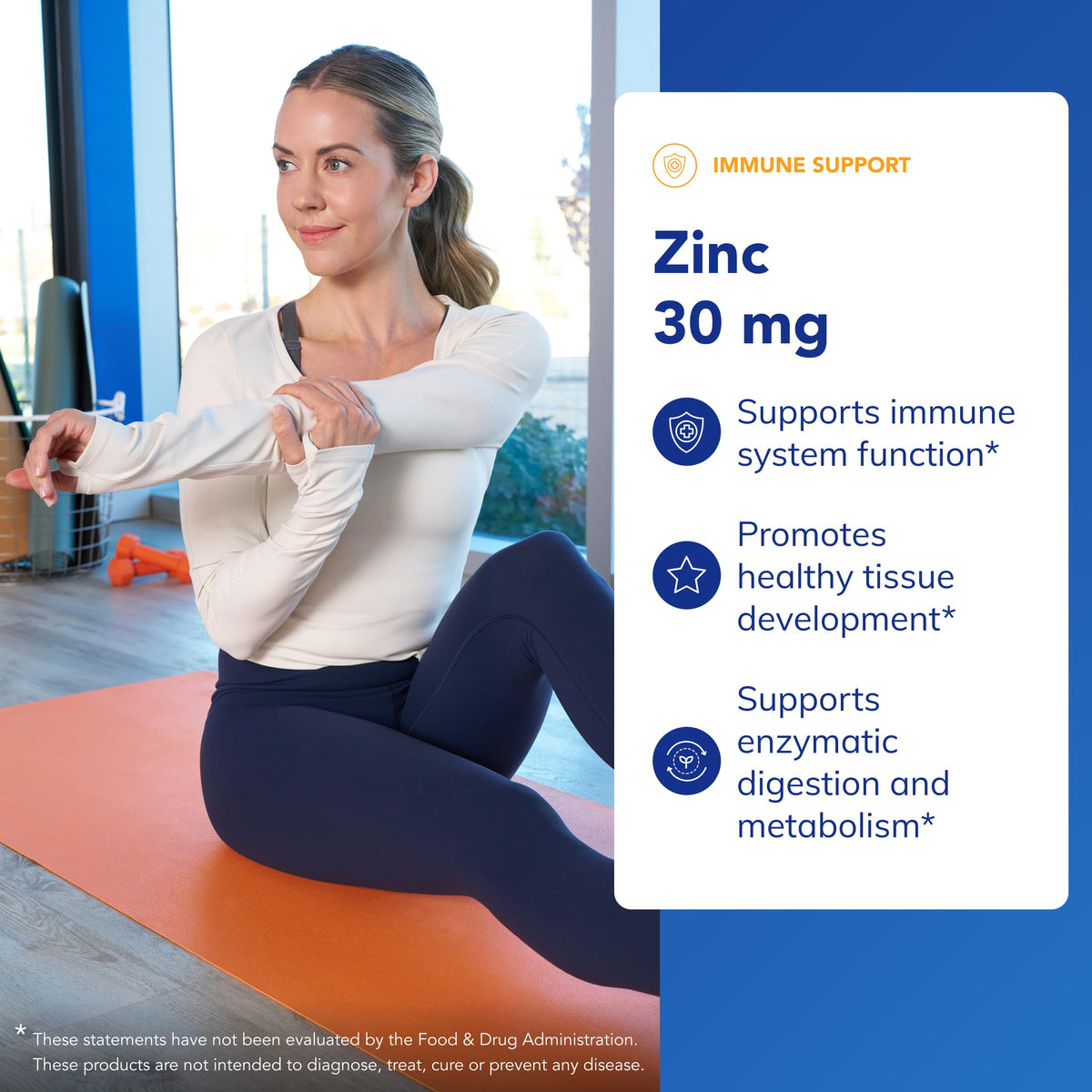 Zinc 30 mg, 60 Capsules Z5697