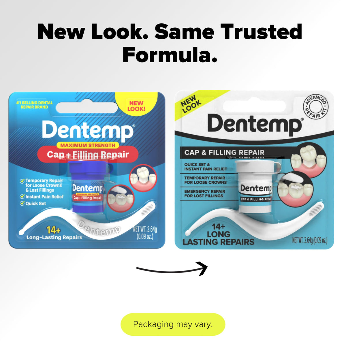 Loose Cap and Lost Filling Repair Dental Kit B79312