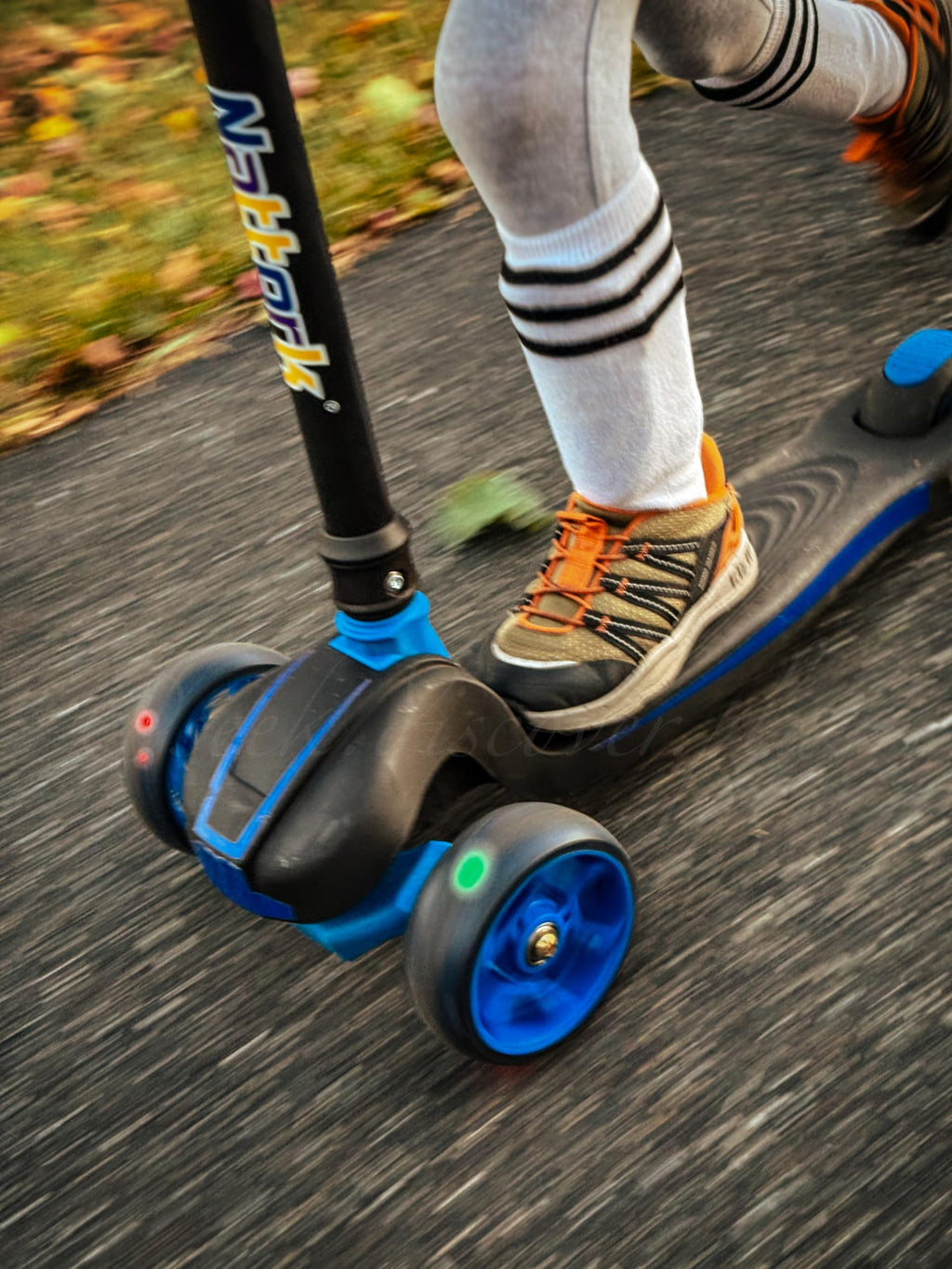 Kids 3-Wheel Foldable Kick Scooter R69694
