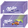 Chocolate Bars Variety Pack, Alpine Milk & Hazelnut, 10 - 3.52 oz Bars A588906