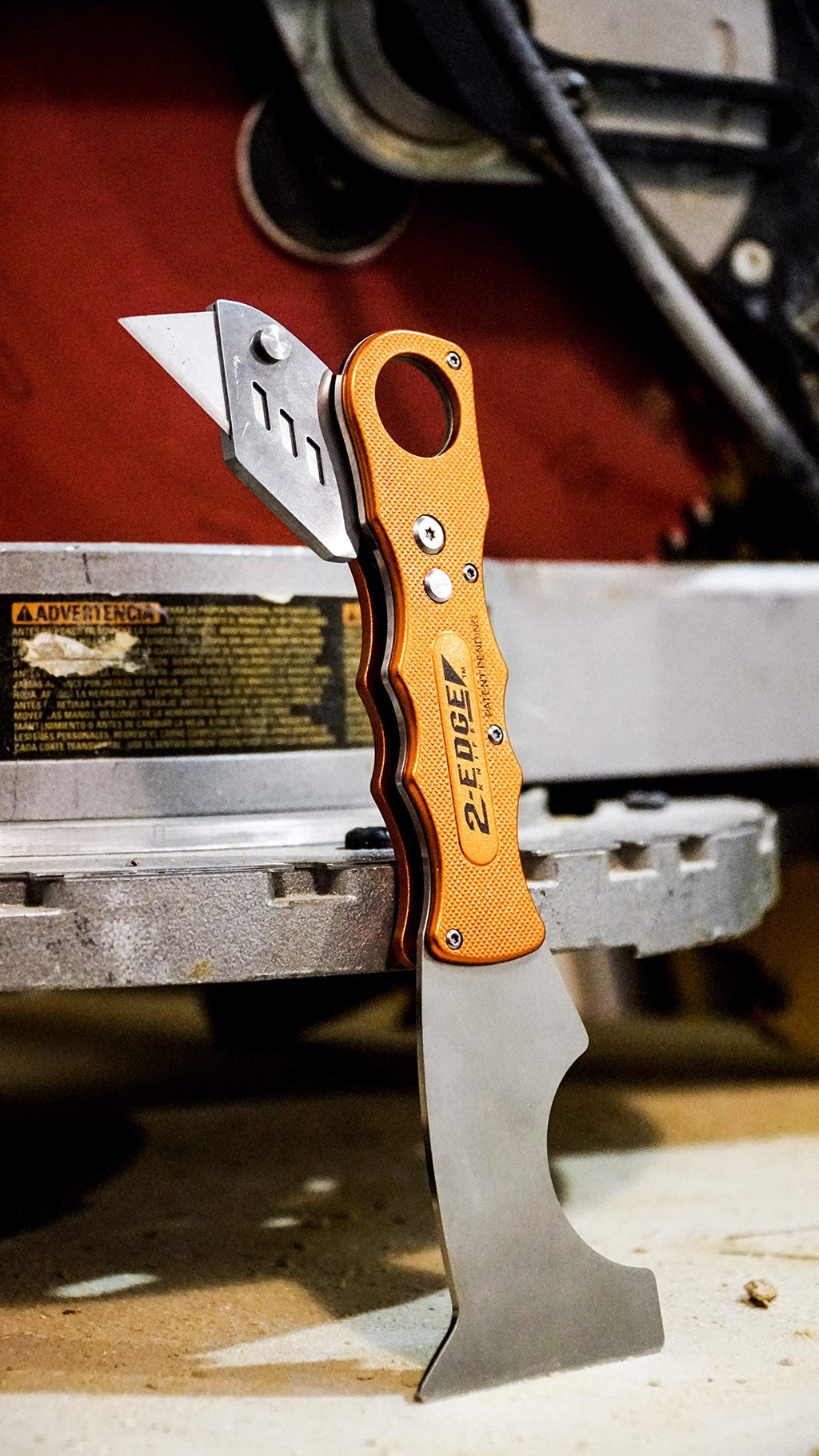 Foldable Utility Putty Knife with Aluminum Handle and Safety Lock T772832