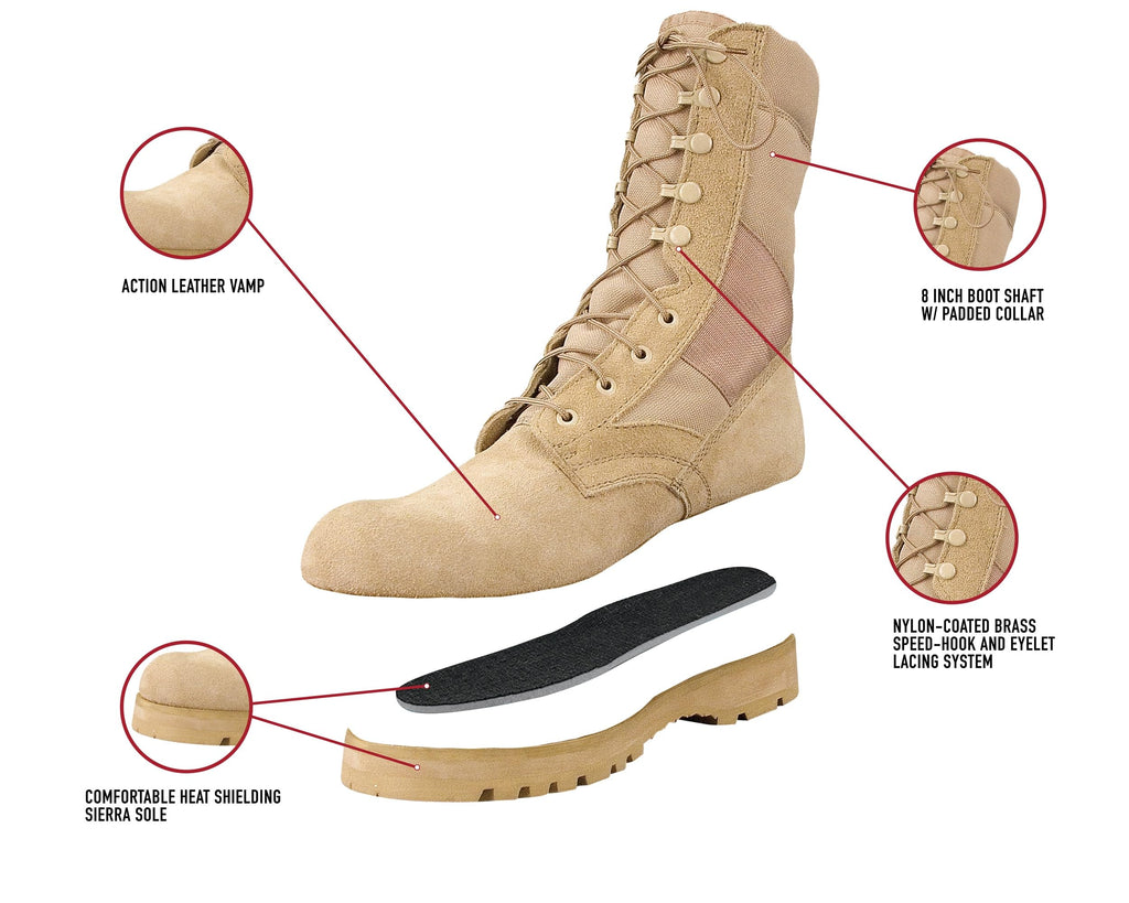 8 Inch Tactical Boots I63782