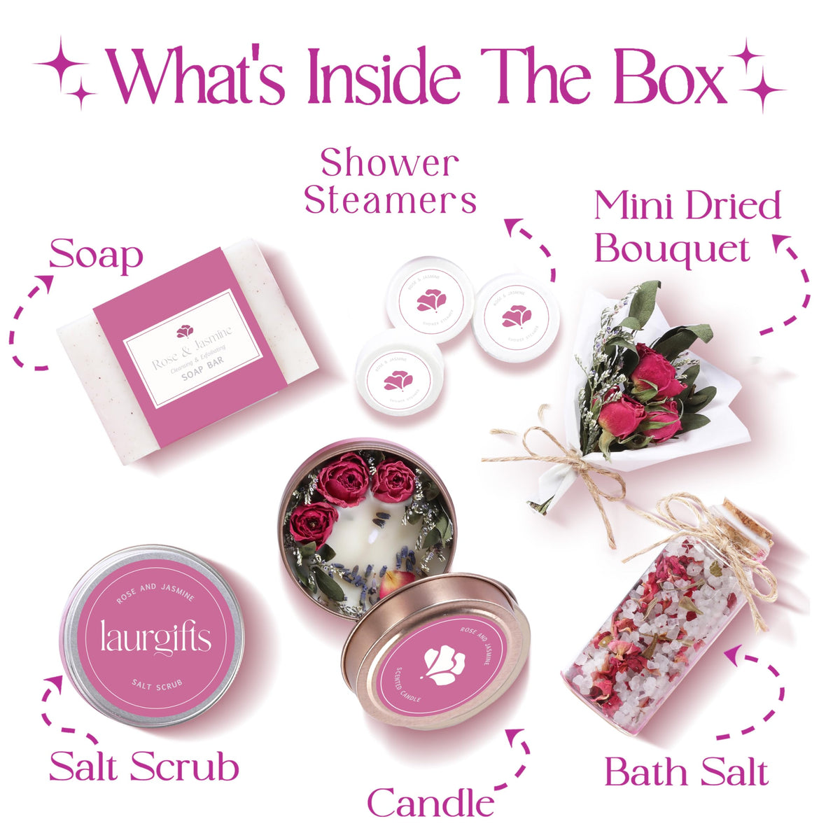 Rose & Jasmine Spa Gift Set P2023