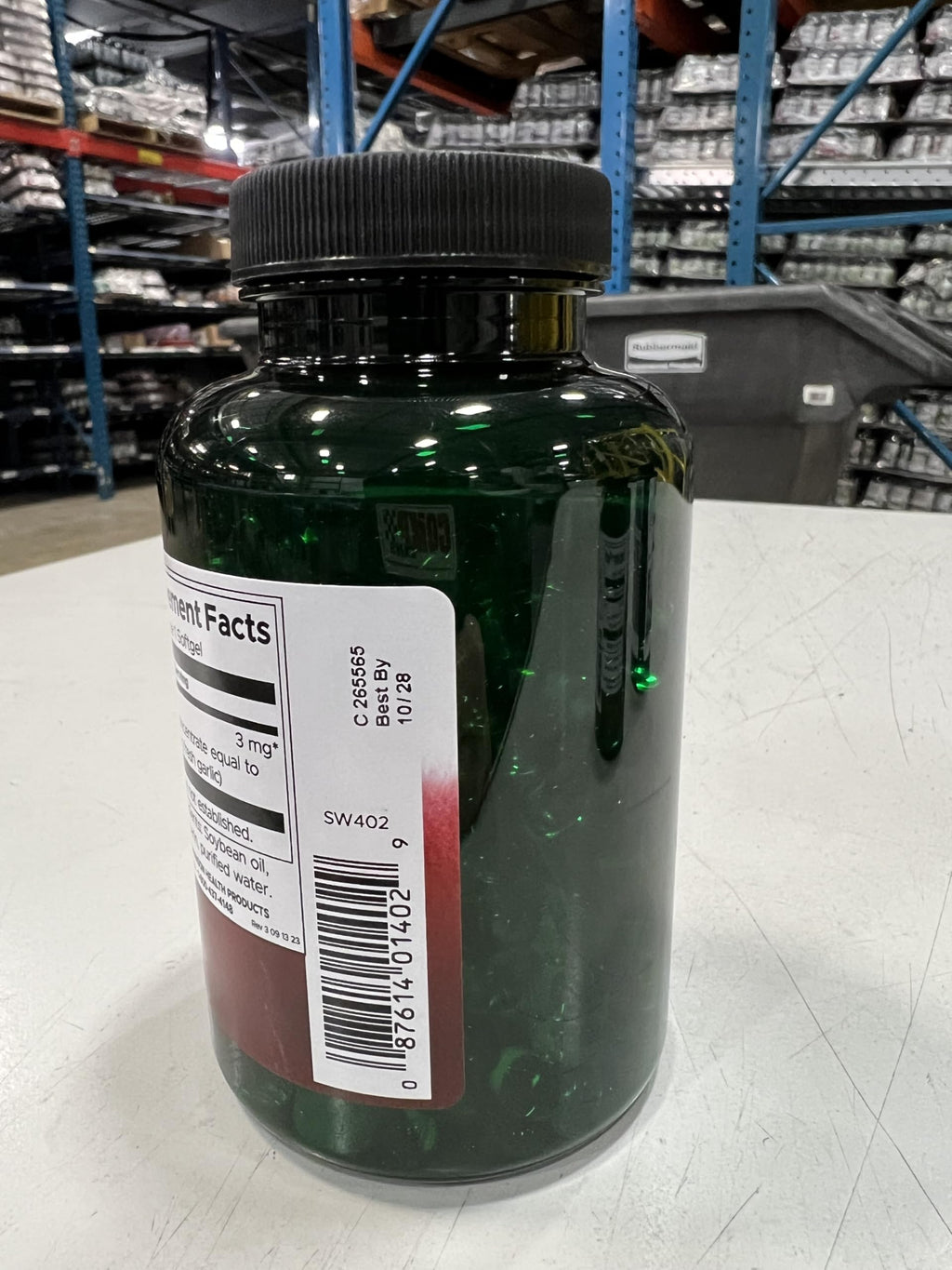 Garlic Oil 1500 mg 500 Softgels R133