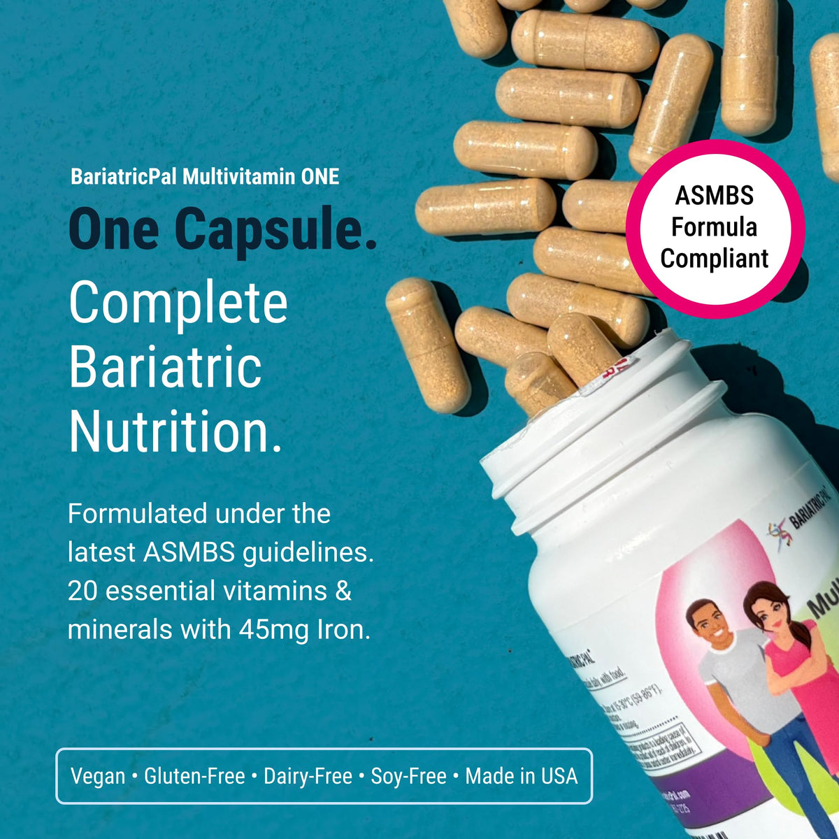 Bariatric Multivitamin 45mg Iron 30 Ct I687