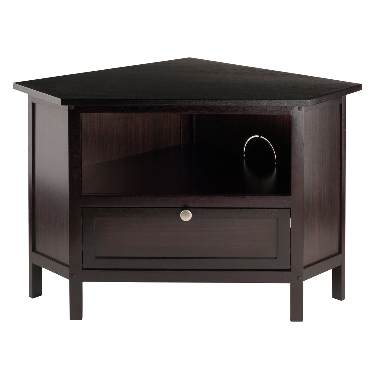 Espresso Corner TV Stand A298