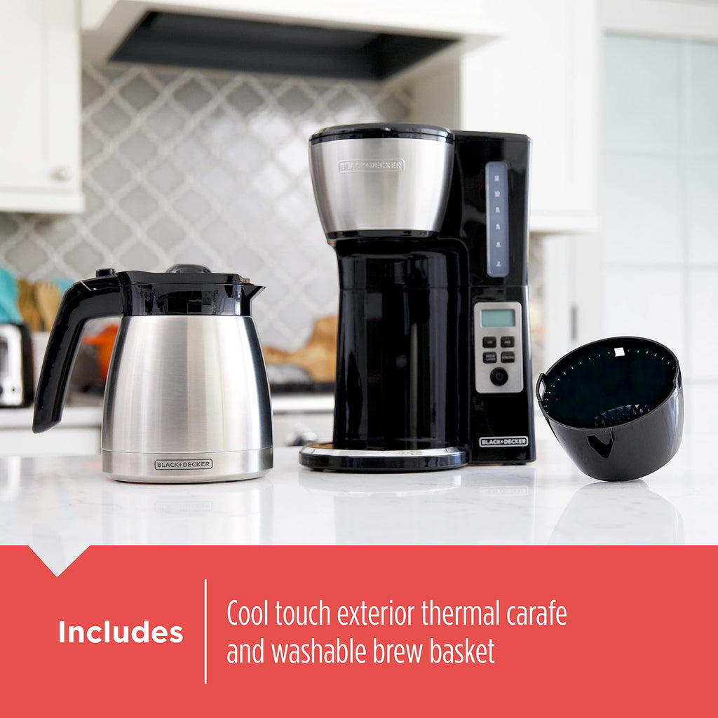 12 Cup Thermal Programmable Coffee Maker A544